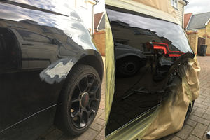 Car scratch removal - repair before returning leased car