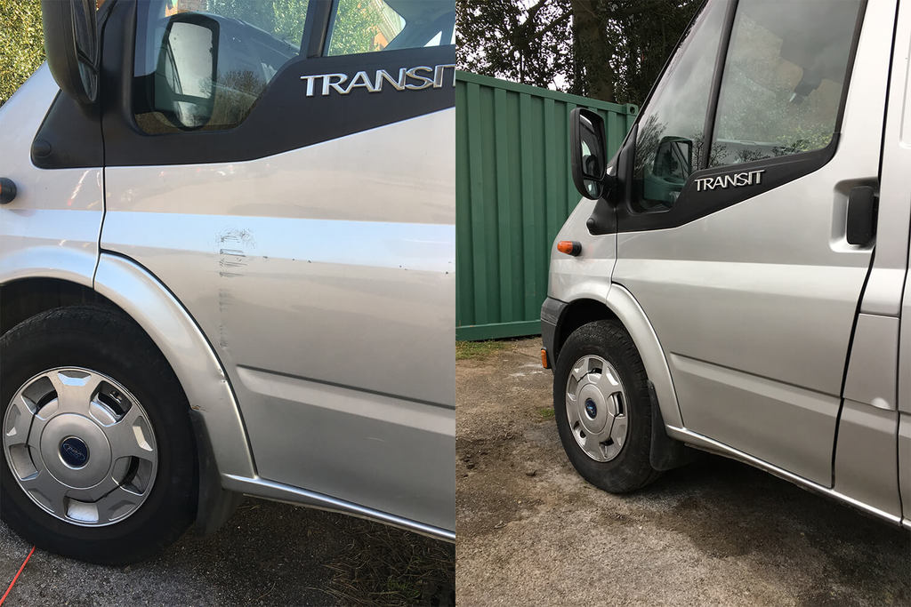 Vans and cars scratch and dent removal service South Woodham Ferrers