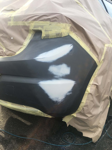 Vehicle bumper dents and scratches repaired in ROmford