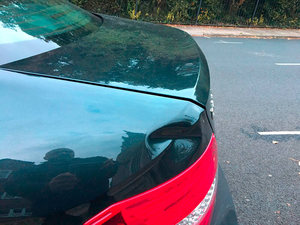 Mercedes rear wing damaged Brentwood - before