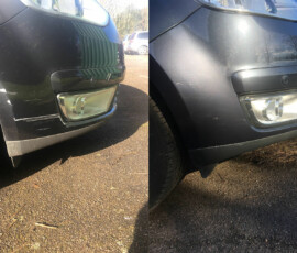Smart car bodywork repairs and paintwork polished