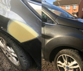 Mobile car wing dents and scuff mark fixed and repaired cheap