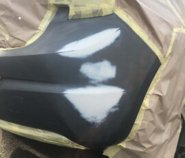 Vehicle bumper dents and scratches repaired in ROmford