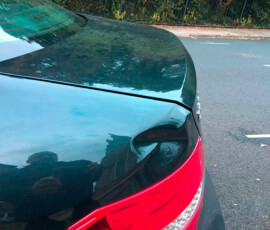 Mercedes rear wing damaged Brentwood - before
