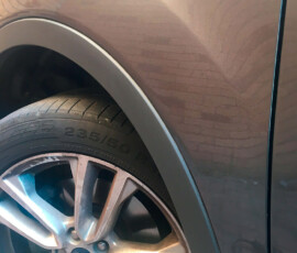 dented and scratched bumper fixed Chelmsford - after