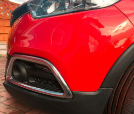 front scratched car wing repaired in Billericay - after